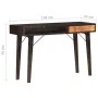 Massivholz-Konsolentisch aus recyceltem Holz, 118x35x76 cm. von , Seitentische - Ref: Foro24-287858, Preis: 140,82 €, Rabatt: %