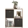 FMD Regal mit 4 Fächern in Eichenfarbe von , Bücherregale und Regale - Ref: Foro24-429435, Preis: 86,12 €, Rabatt: %