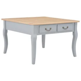 Mesa de centro de madera gris 80x80x50 cm de , Mesas de centro - Ref: Foro24-280062, Precio: 165,04 €, Descuento: %