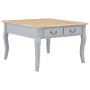 Mesa de centro de madera gris 80x80x50 cm de , Mesas de centro - Ref: Foro24-280062, Precio: 164,74 €, Descuento: %
