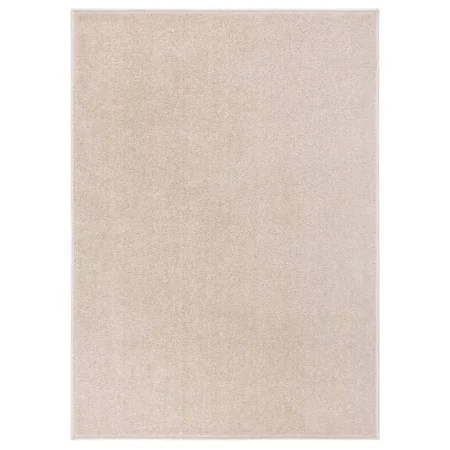 Alfombra de pelo corto beige oscuro 120x170 cm de , Alfombras - Ref: Foro24-340339, Precio: 49,25 €, Descuento: %