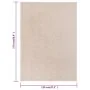 Alfombra de pelo corto beige oscuro 120x170 cm de , Alfombras - Ref: Foro24-340339, Precio: 49,25 €, Descuento: %