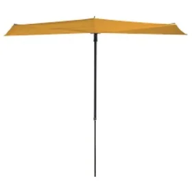 Madison Sonnenschirm für Balkon Sun Wave 270x150 cm in Goldgelb. von , Sonnenschirme - Ref: Foro24-423727, Preis: 194,57 €, R...