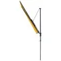 Madison Sun Wave balcony umbrella 270x150 cm in golden yellow by , Umbrellas - Ref: Foro24-423727, Price: 192,18 €, Discount: %