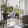 Capi Square Urban Smooth Black Planter 40x40x40 cm KBL903 by , Pots and planters - Ref: Foro24-424342, Price: 101,74 €, Disco...