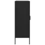 Black steel storage cabinet 80x35x101.5 cm by , Lockers and storage cabinets - Ref: Foro24-336178, Price: 181,68 €, Discount: %