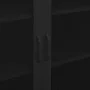 Black steel storage cabinet 80x35x101.5 cm by , Lockers and storage cabinets - Ref: Foro24-336178, Price: 181,68 €, Discount: %