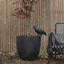 Capi Pflanzgefäß Urban Smooth schwarz 54x52 cm KBL935 von , Töpfe und Pflanzgefäße - Ref: Foro24-424349, Preis: 201,51 €, Rab...