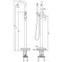 SCHÜTTE CORNWALL chrome single lever shower mixer by , Faucets - Ref: Foro24-425799, Price: 334,96 €, Discount: %