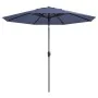 Madison Sonnenschirm Paros II Luxe blau 300 cm von , Sonnenschirme - Ref: Foro24-434709, Preis: 109,11 €, Rabatt: %