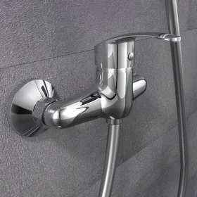 SCHÜTTE SIRANI chrome shower mixer tap by , Faucets - Ref: Foro24-438658, Price: 40,74 €, Discount: %