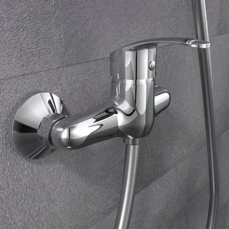 SCHÜTTE SIRANI chrome shower mixer tap by , Faucets - Ref: Foro24-438658, Price: 40,74 €, Discount: %