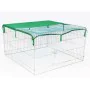 @Pet Außengehege für Haustiere Komplett aus Metall 116x116x65 cm von , Hundehütten und Zäune - Ref: Foro24-445132, Preis: 62,...