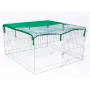 @Pet Außengehege für Haustiere Komplett aus Metall 116x116x65 cm von , Hundehütten und Zäune - Ref: Foro24-445132, Preis: 62,...