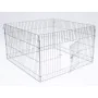 @Pet Außengehege für Haustiere Komplett aus Metall 116x116x65 cm von , Hundehütten und Zäune - Ref: Foro24-445132, Preis: 62,...