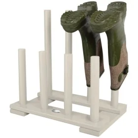 White boot rack, Esschert Design CF48W by , Shoe racks and shoe organizers - Ref: Foro24-404632, Price: 39,02 €, Discount: %