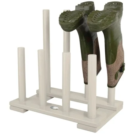 White boot rack, Esschert Design CF48W by , Shoe racks and shoe organizers - Ref: Foro24-404632, Price: 39,02 €, Discount: %
