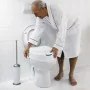 RIDDER Toilet seat with white lid 150 kg A0071001 by , Mobility and accessibility - Ref: Foro24-421610, Price: 65,01 €, Disco...
