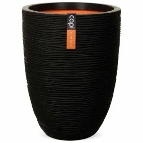 Capi Jarrón Nature Rib elegante bajo negro 46x58 cm KBLR783 von , Töpfe und Pflanzgefäße - Ref: Foro24-424224, Preis: 149,60 ...