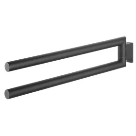 Tiger Double Swivel Towel Rail Bold Matte Black by , Towel racks - Ref: Foro24-426422, Price: 54,09 €, Discount: %