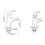 SCHÜTTE VICO chrome-plated vertical cold water tap by , Faucets - Ref: Foro24-429367, Price: 41,36 €, Discount: %