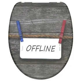SCHÜTTE Soft-close toilet seat OFFLINE by , Toilet and bidet seats - Ref: Foro24-438768, Price: 34,68 €, Discount: %