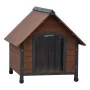 @Pet Hundehütte aus braunem rustikalem Kunststoffklappen 102x82x87 cm von , Hundehütten - Ref: Foro24-441161, Preis: 238,06 €...