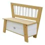 AXI Brown and White Corky Storage Bench by , Benches for halls and storage - Ref: Foro24-441646, Price: 112,77 €, Discount: %