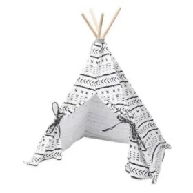 Pets Collection Pet Tipi Tent Canvas 56x56x74 cm by , Cat furniture - Ref: Foro24-441891, Price: 53,82 €, Discount: %