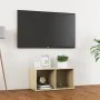 TV-Möbel aus Eichenholz-Sonoma-Sperrholz 72x35x36,5 cm. von , TV-Möbel - Ref: Foro24-805528, Preis: 35,17 €, Rabatt: %