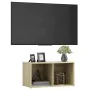 TV-Möbel aus Eichenholz-Sonoma-Sperrholz 72x35x36,5 cm. von , TV-Möbel - Ref: Foro24-805528, Preis: 35,17 €, Rabatt: %