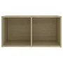 TV stand made of Sonoma oak plywood, measuring 72x35x36.5 cm. by , TV Furniture - Ref: Foro24-805528, Price: 35,17 €, Discoun...
