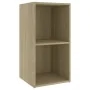 TV-Möbel aus Eichenholz-Sonoma-Sperrholz 72x35x36,5 cm. von , TV-Möbel - Ref: Foro24-805528, Preis: 35,17 €, Rabatt: %