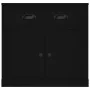 Aparador de madera contrachapada negro 70x35,5x67,5 cm de , Aparadores - Ref: Foro24-816425, Precio: 97,38 €, Descuento: %