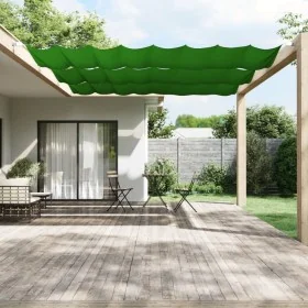 Light green vertical awning 180x1200 cm Oxford fabric by , Umbrellas - Ref: Foro24-148324, Price: 85,11 €, Discount: %