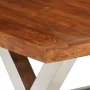 Massiver Esstisch aus Holz 180x90x76 cm von , Küchen- und Esstische - Ref: Foro24-245639, Preis: 365,48 €, Rabatt: %