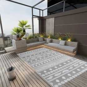 Outdoor rug ARAKIL gray 190x290 cm PP by , Outdoor protectors - Ref: Foro24-316973, Price: 52,02 €, Discount: %