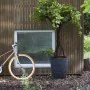 Capi Jar Nature Row elegant low anthracite gray 46x58 cm KRWZ783 by , Pots and planters - Ref: Foro24-424279, Price: 149,60 €...