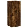 Rauchiger Eichenfurnier-Holzschrank 34,5x34x180 cm von , Sideboards - Ref: Foro24-3198934, Preis: 112,47 €, Rabatt: %
