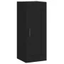 Black plywood sideboard 34.5x34x180 cm by , Sideboards - Ref: Foro24-3200266, Price: 118,12 €, Discount: %