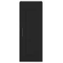 Black plywood sideboard 34.5x34x180 cm by , Sideboards - Ref: Foro24-3200266, Price: 118,12 €, Discount: %