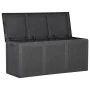 Aufbewahrungsbox für den Garten 270 L PP Rattan Schwarz von , Aufbewahrungsboxen für den Außenbereich - Ref: Foro24-151229, P...