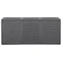 Aufbewahrungsbox für den Garten 270 L PP Rattan Schwarz von , Aufbewahrungsboxen für den Außenbereich - Ref: Foro24-151229, P...
