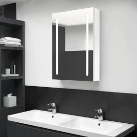 Bathroom cabinet with bright white LED mirror 50x13x70 cm by vidaXL, bathroom vanities - Ref: Foro24-326501, Price: 143,88 €,...