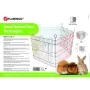 FLAMINGO Corral de conejos 5 piezas Pentagon taupé 90x60 cm multicolor de , Jaulas y habitáculos para animales pequeños - Ref...