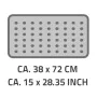 RIDDER Helgoland white and blue shower mat 38x72 cm by , Rugs and bath mats - Ref: Foro24-445028, Price: 25,42 €, Discount: %