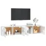 Wand-TV-Möbel 2 Stück glänzendes Weiß 100x34,5x40 cm von , TV-Möbel - Ref: Foro24-3188368, Preis: 149,35 €, Rabatt: %