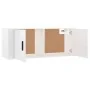Wand-TV-Möbel 2 Stück glänzendes Weiß 100x34,5x40 cm von , TV-Möbel - Ref: Foro24-3188368, Preis: 149,35 €, Rabatt: %