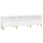 TV stand made of white glossy plywood 150x30x44.5 cm by , TV Furniture - Ref: Foro24-831911, Price: 93,93 €, Discount: %