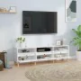 TV stand made of white glossy plywood 150x30x44.5 cm by , TV Furniture - Ref: Foro24-831911, Price: 93,93 €, Discount: %